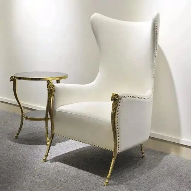 PlushVelvet Contemporary Accent Chair - Stylish & Comfortable - Image 7