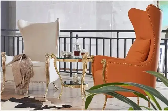 PlushVelvet Contemporary Accent Chair - Stylish & Comfortable - Image 2