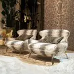 Tiange ChicVelvet Contemporary Accent Chair - Luxurious Comfort for Your Living Room - Image 5