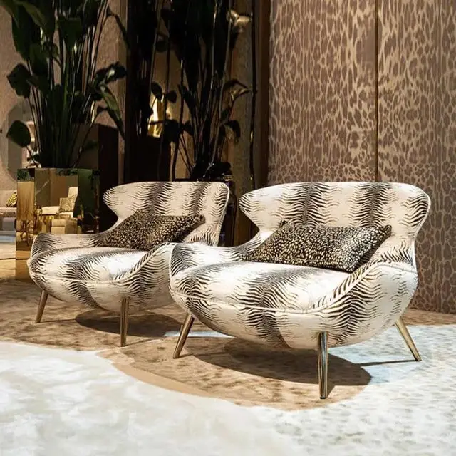 Tiange ChicVelvet Contemporary Accent Chair - Luxurious Comfort for Your Living Room - Image 5