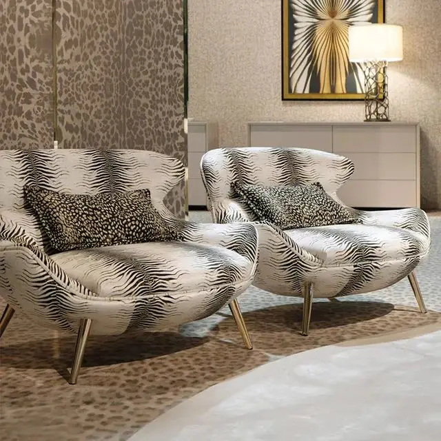 Tiange ChicVelvet Contemporary Accent Chair - Luxurious Comfort for Your Living Room - Image 6