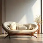 Kimi Japanese-Inspired Sheesham Wood Velvet Sofa - Elevate Your Living Space with Style and Comfort