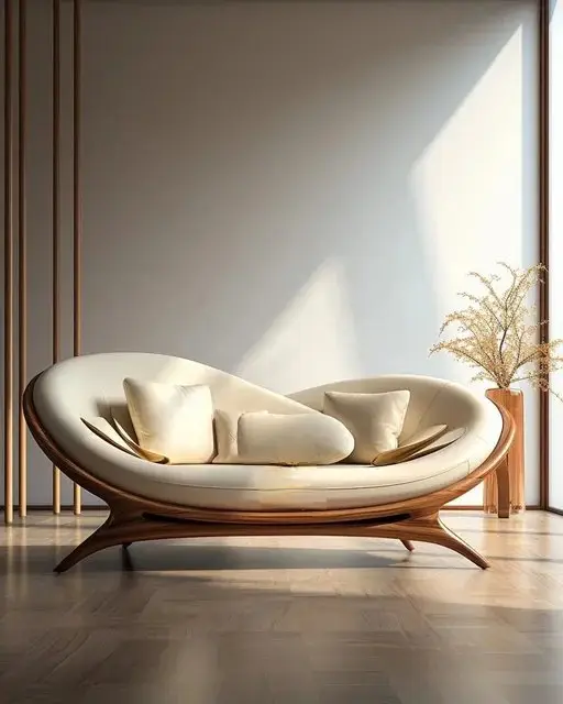 1000062013.jpg Kimi Japanese-Inspired Sheesham Wood Velvet Sofa - Elevate Your Living Space with Style and Comfort - Image 1