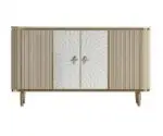 Vibrant Fusion Multicolor Bar Cabinet & Shelf Set - Stylish & Functional - Image 4