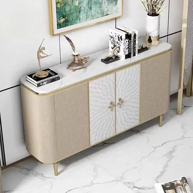 Vibrant Fusion Multicolor Bar Cabinet & Shelf Set - Stylish & Functional - Image 3