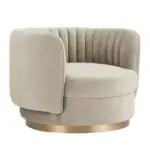 Edison velvet leisure chair