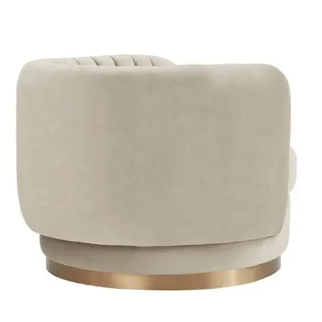 Edison velvet leisure chair - Image 4