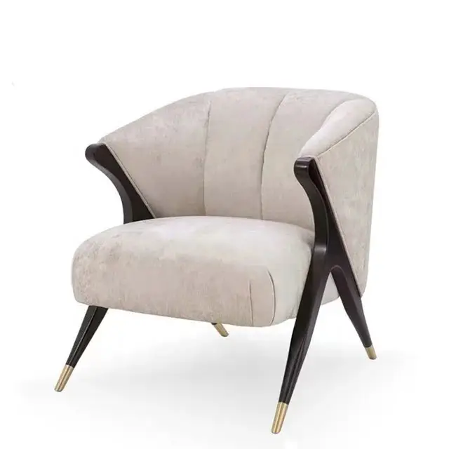 1000062615.jpg PlushVelvet Contemporary Sheesham Wood Leisure Chair - Ultimate Relaxation - Image 1