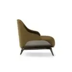Upholstered Sofa Chair with Tufted Backrest, Padded Comfy Couch for Living Room - Image 3