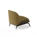 Upholstered Sofa Chair with Tufted Backrest, Padded Comfy Couch for Living Room - Image 2