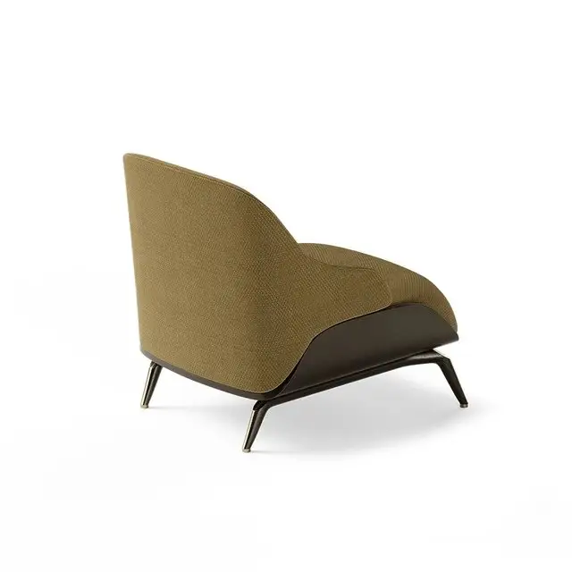 Upholstered Sofa Chair with Tufted Backrest, Padded Comfy Couch for Living Room - Image 2