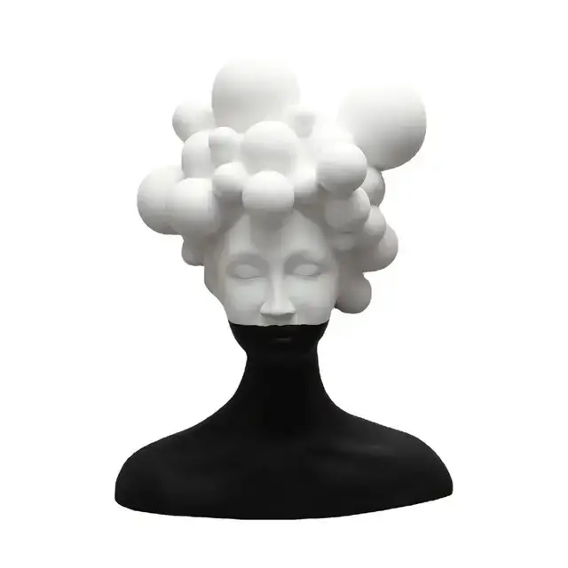 Fiona Figurine Contemporary Resin Art Decor - Image 2