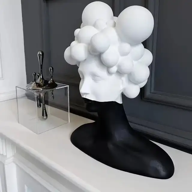 Fiona Figurine Contemporary Resin Art Decor - Image 5