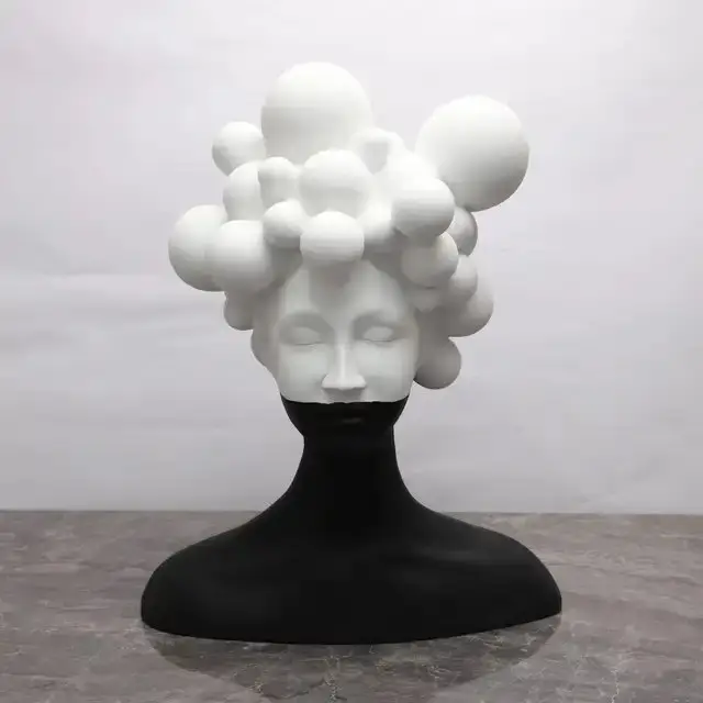Fiona Figurine Contemporary Resin Art Decor - Image 6