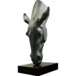 Sawannah Horse Figurine Contemporary Resin Art Decor - Image 3