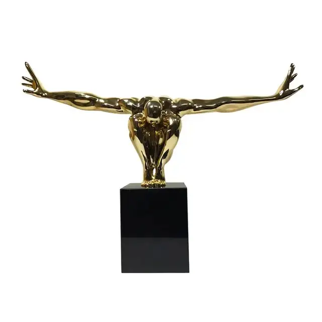Grand Pheonix Figurine Contemporary Resin Art Decor - Image 2