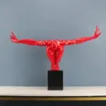 Grand Pheonix Figurine Contemporary Resin Art Decor - Image 5