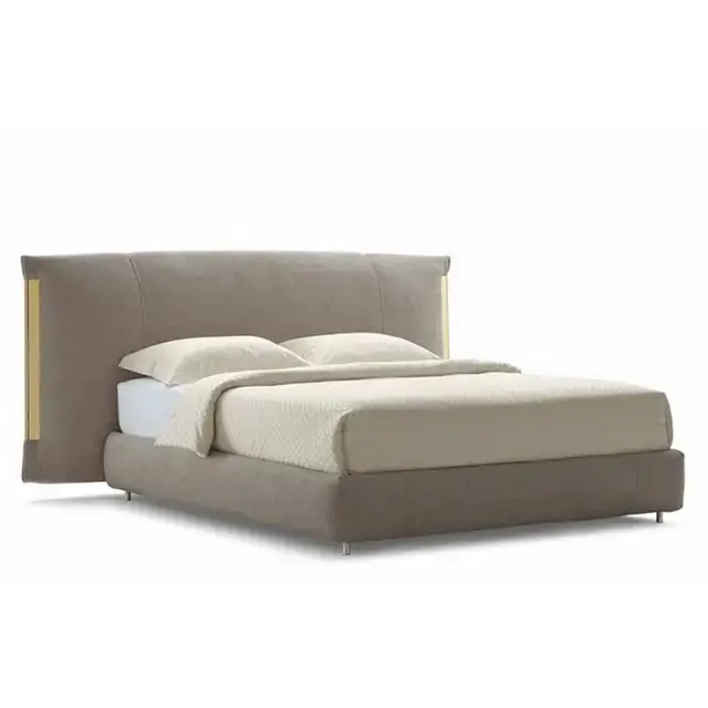 Roseate Contemporary Leatherette Upholstered Bed - Image 4
