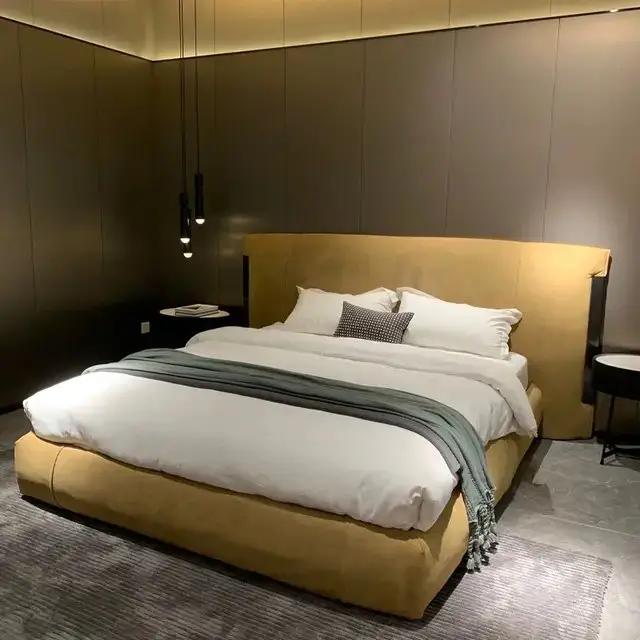 1000074358.jpg Roseate Contemporary Leatherette Upholstered Bed - Image 1