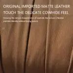 Marc Nubuc leatherette Upholstered Accent Chair - Luxurious Comfort for Modern Living Spaces - Image 3