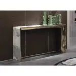 Italy latest luxury exclusive living room customize furniture stainless steel console table - Image 6