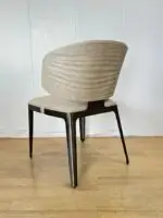 Luxury Modern-Classical Velour Dining Chair | Restaurant Chair: The Pinnacle of Comfort and Style - Image 2