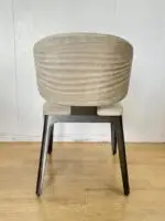 Luxury Modern-Classical Velour Dining Chair | Restaurant Chair: The Pinnacle of Comfort and Style - Image 3