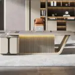Orion Executive Table: Spacious Sideboard for Sophisticated Storage and Style