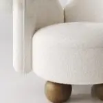 Penguin Contemporary Sheesham Wood Leisure Chair - Ultimate Relaxation - Image 3