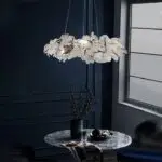 Snowy Crown Chandelier: Illuminate Your Space with Regal Elegance - Image 4
