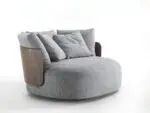 Calin XL Contemporary Sheesham Wood Leisure Chair - Image 2