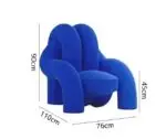 Gothic Contemporary Sheesham Wood Leisure Chair - Ultimate Relaxation - Image 4