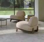 Kailin Contemporary Sheesham Wood Leisure Chair - Image 5