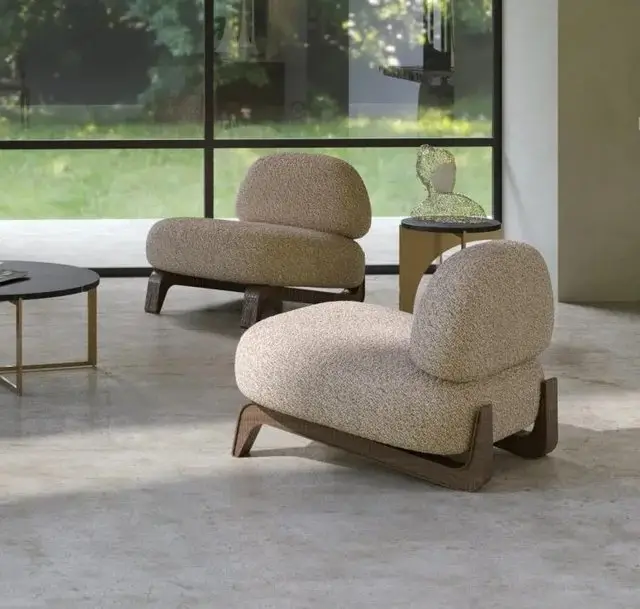 Kailin Contemporary Sheesham Wood Leisure Chair - Image 5