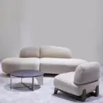 Kailin Contemporary Sheesham Wood Leisure Chair - Image 3