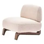 Kailin Contemporary Sheesham Wood Leisure Chair
