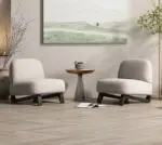 Kailin Contemporary Sheesham Wood Leisure Chair - Image 6