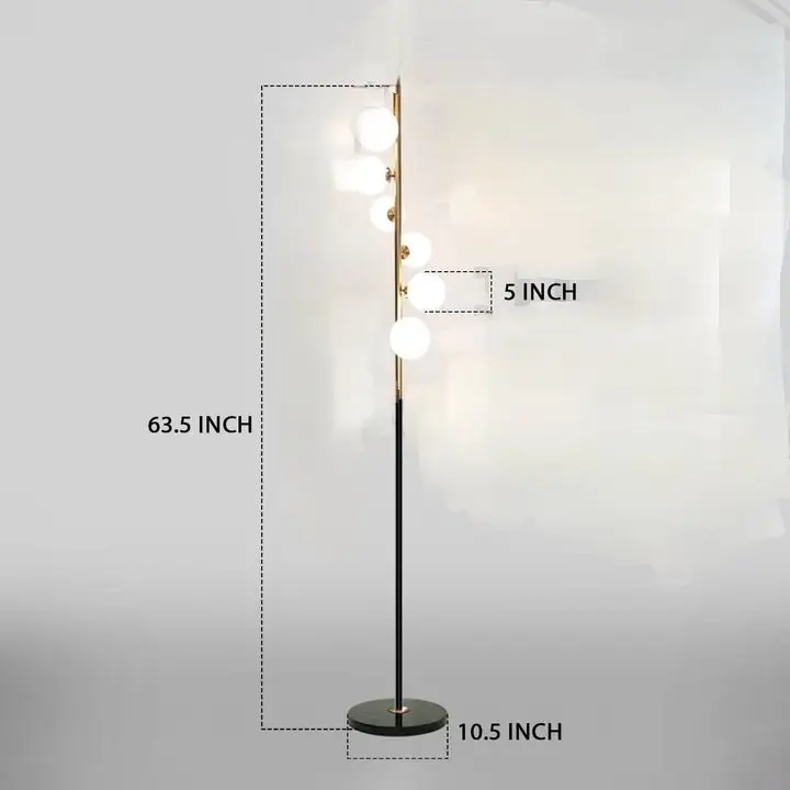 Novatris Glow Floor Lamp: Decoration Hotel Standing Floor Lamp - Image 6