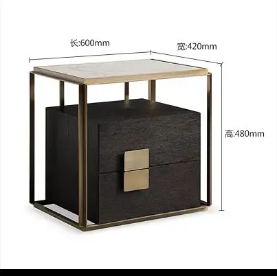 ChicGlass Bed Side Table Pair - Image 5