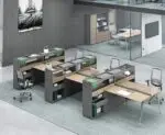 Capitol Office Table: Spacious workstation with 2 Drawer units - Image 5