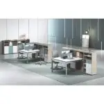 Rigale Office Table: Spacious workstation with Storage cabinet - Image 5
