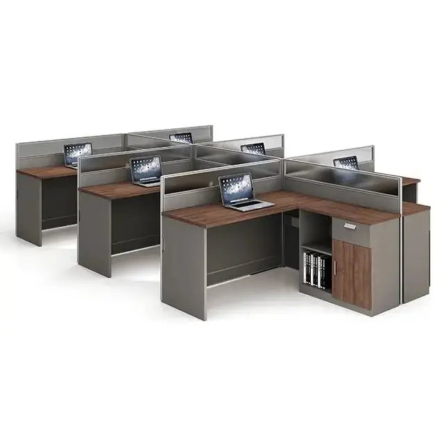 Kingsford Office Table: Spacious workstation with 2 Drawer units - Image 3