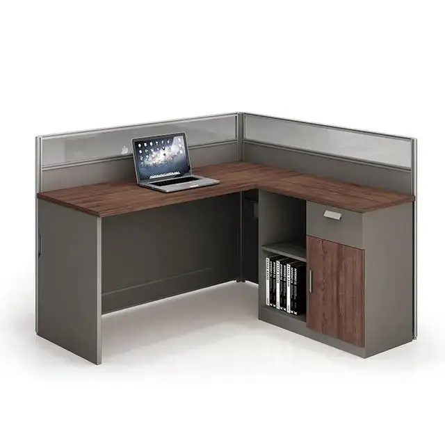 Kingsford Office Table: Spacious workstation with 2 Drawer units - Image 6
