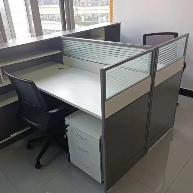 Oxford Office Table: Spacious workstation with 2 Drawer units - Image 3