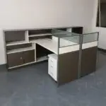 Oxford Office Table: Spacious workstation with 2 Drawer units - Image 9