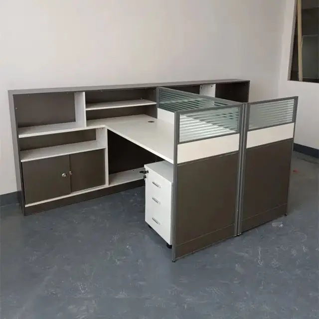 Oxford Office Table: Spacious workstation with 2 Drawer units - Image 9