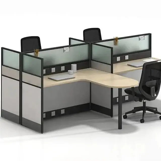 Oxford Office Table: Spacious workstation with 2 Drawer units - Image 8