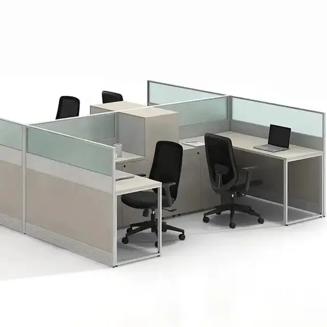 Oxford Office Table: Spacious workstation with 2 Drawer units - Image 2