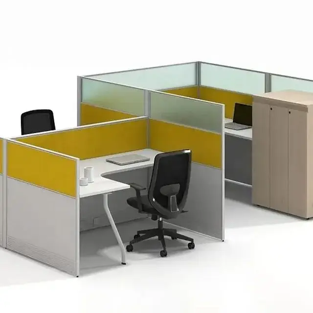 1000086453.jpg Oxford Office Table: Spacious workstation with 2 Drawer units - Image 1