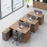 Marvel Office Table: Spacious workstation with 2 Drawer units - Image 5